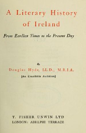 [Gutenberg 53793] • A Literary History of Ireland, from Earliest Times to the Present Day